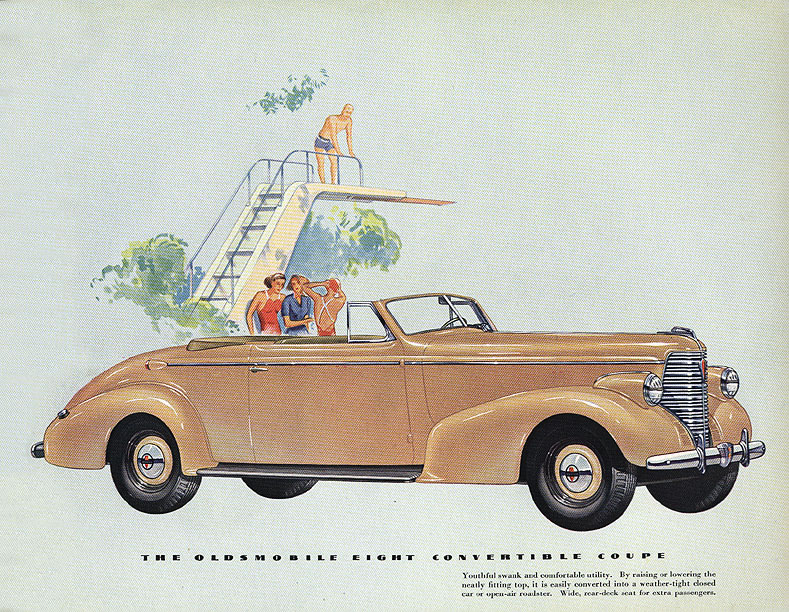 1938 Oldsmobile Motor Cars Brochure Page 4